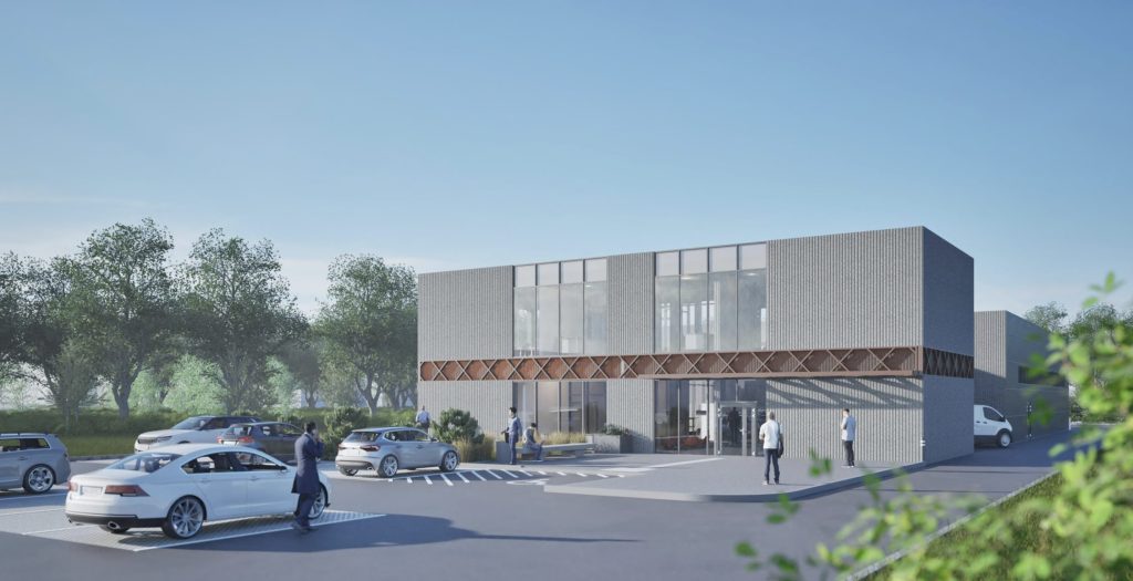 Žaros g. 12 (Žaros g. 12) - Noliktava / Izplatīšanas centrs - vizualizācija