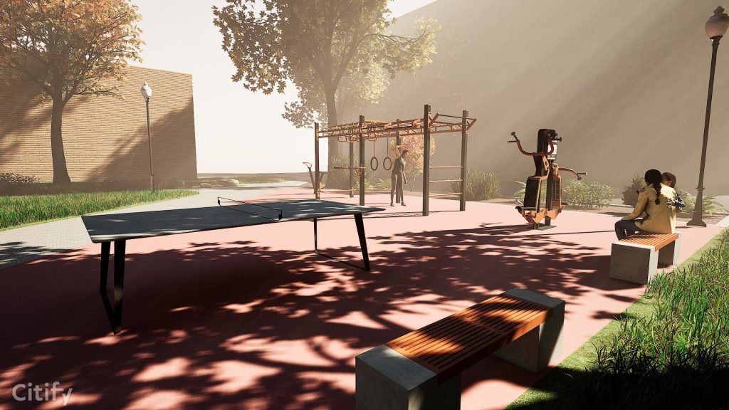 Dārzciema parks (Zeltiņu ielā 52A) - Park - visualization