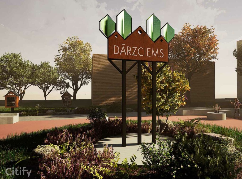 Dārzciema parks (Zeltiņu ielā 52A) - Park - visualization