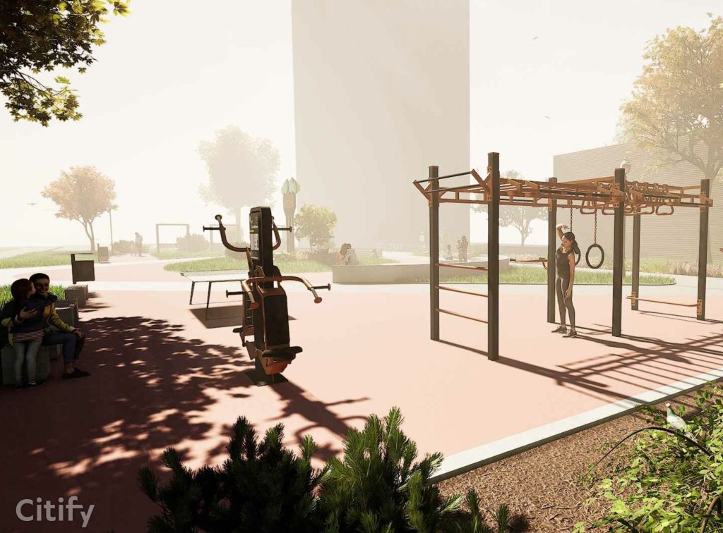 Dārzciema parks (Zeltiņu ielā 52A) - Park - visualization