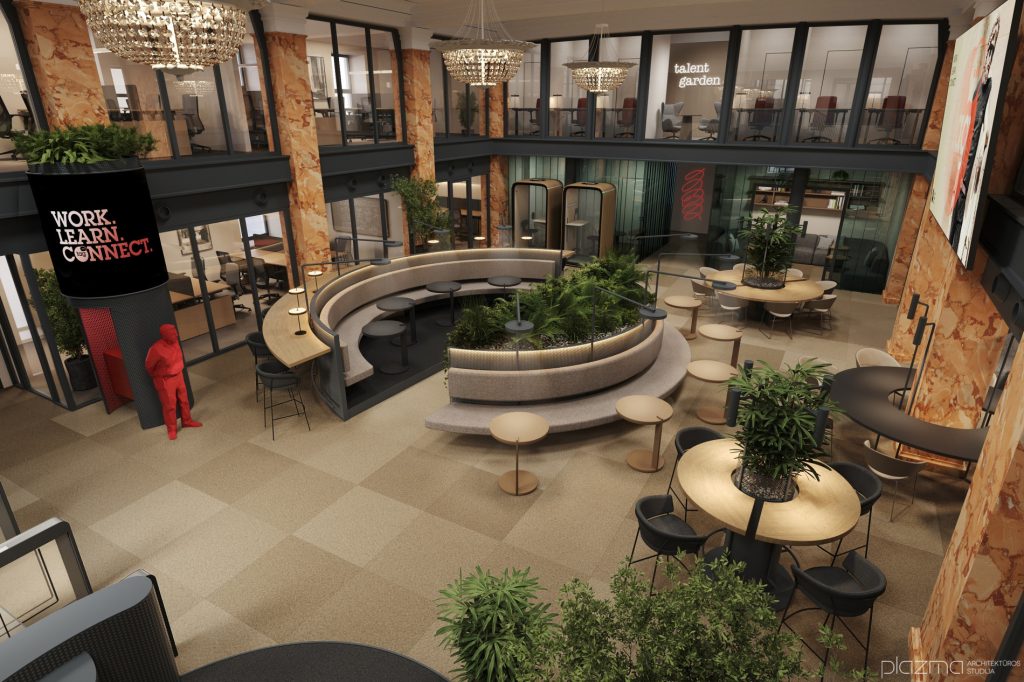 Talent Garden Vilnius A. Stulginskio g. 8 (A. Stulginskio g. 8) - Office center - visualization