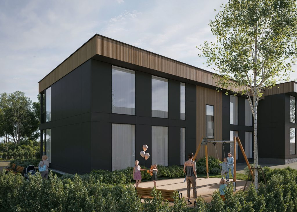 Tilderu kvartāls - Alūksnes iela 2 (Alūksnes iela 2) - Multi apartment - visualization