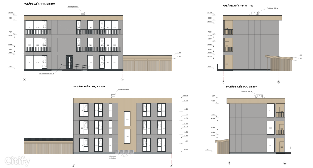 Tilderu kvartāls - Alūksnes iela 8 (Alūksnes iela 8) - Multi apartment - visualization