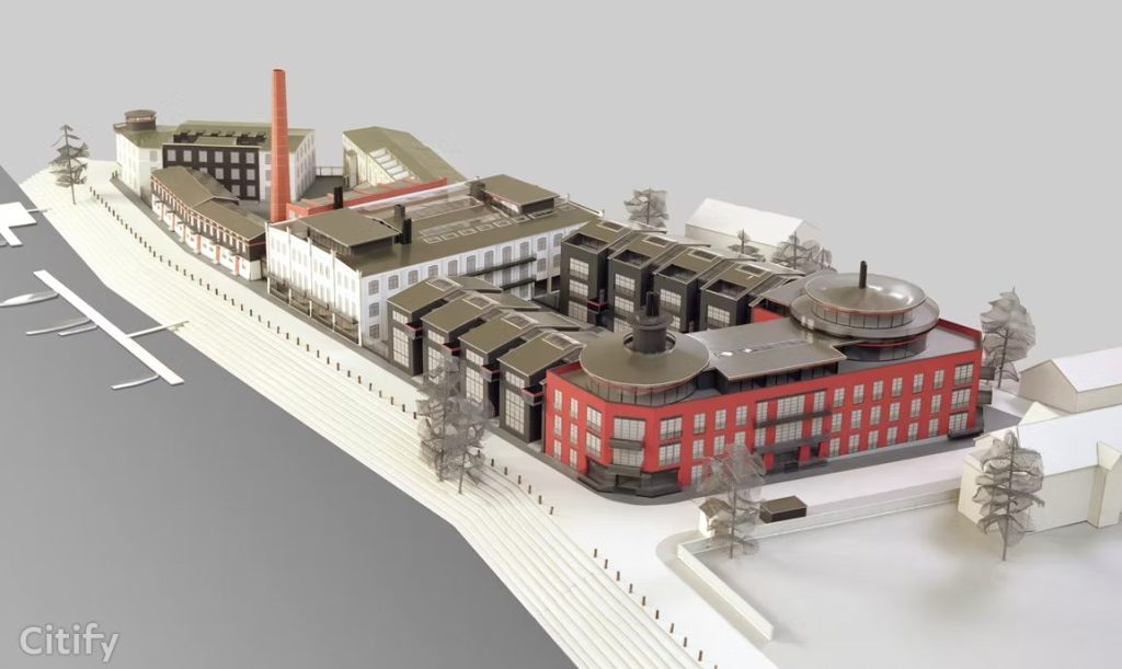 Ģipša Fabrika (Balasta dambis 70, 70B, 70C, 70D, 70E, 72) - Multi apartment - visualization