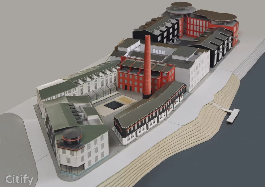 Ģipša Fabrika (Balasta dambis 70, 70B, 70C, 70D, 70E, 72) - Multi apartment - visualization