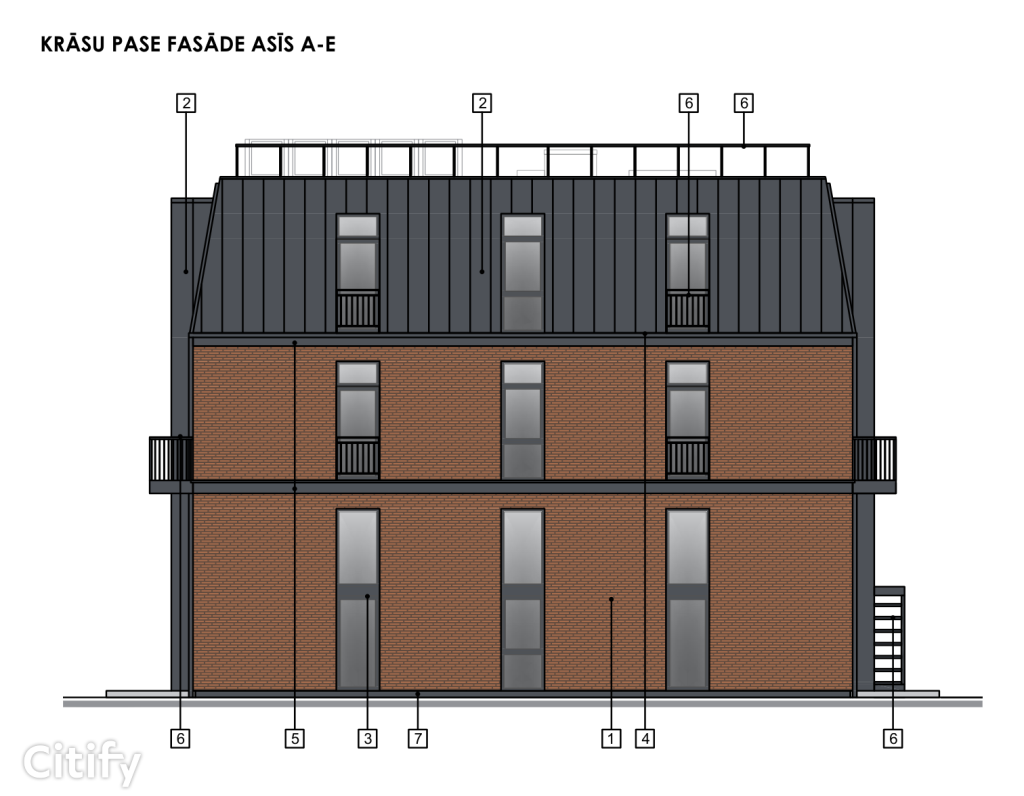 Valdlauču parks (Cītaru iela 5) - Multi apartment - visualization