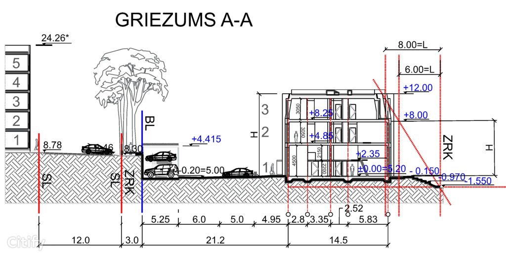 Valdlauču parks (Cītaru iela 5) - Multi apartment - visualization