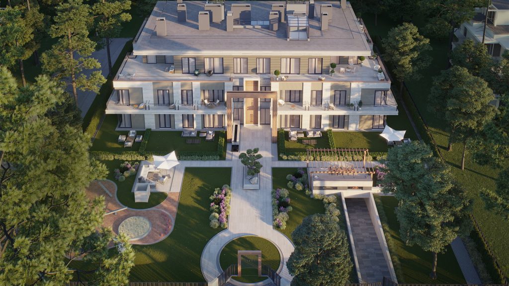 Villa Milia (Dzintaru prospekts 21) - Multi apartment - visualization
