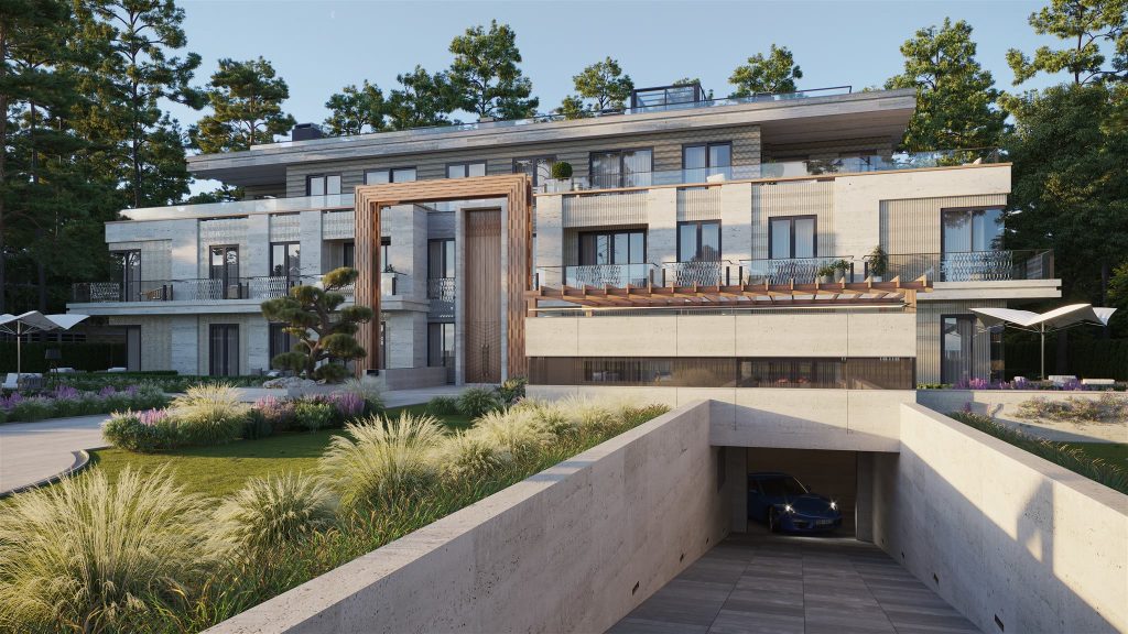 Villa Milia (Dzintaru prospekts 21) - Multi apartment - visualization