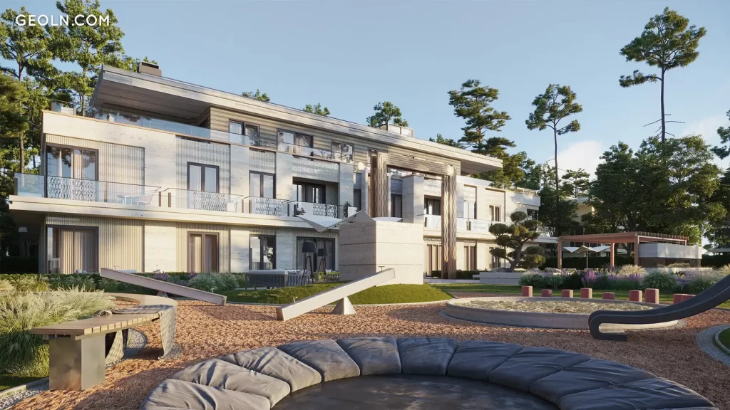 Villa Milia (Dzintaru prospekts 21) - Multi apartment - visualization