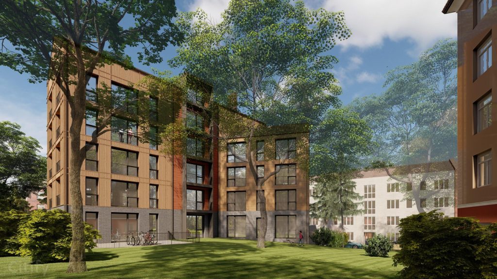 Eduarda Smiļģa iela 42A (Eduarda Smiļģa iela 42A) - Multi apartment - visualization