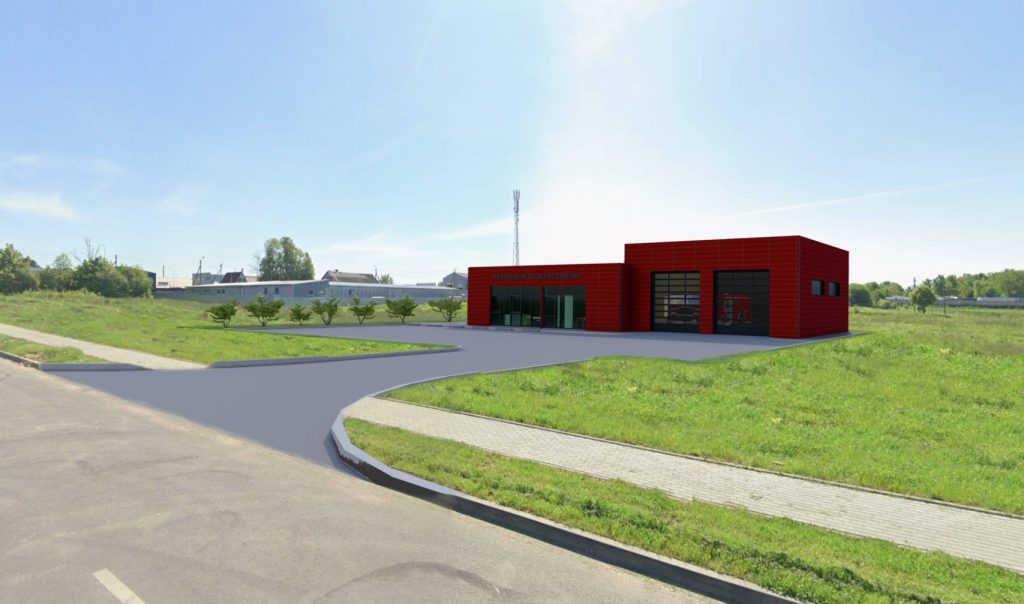 Priešgaisrinė gelbėjimo stotis (Gamybos g. 17) - Administrative - visualization