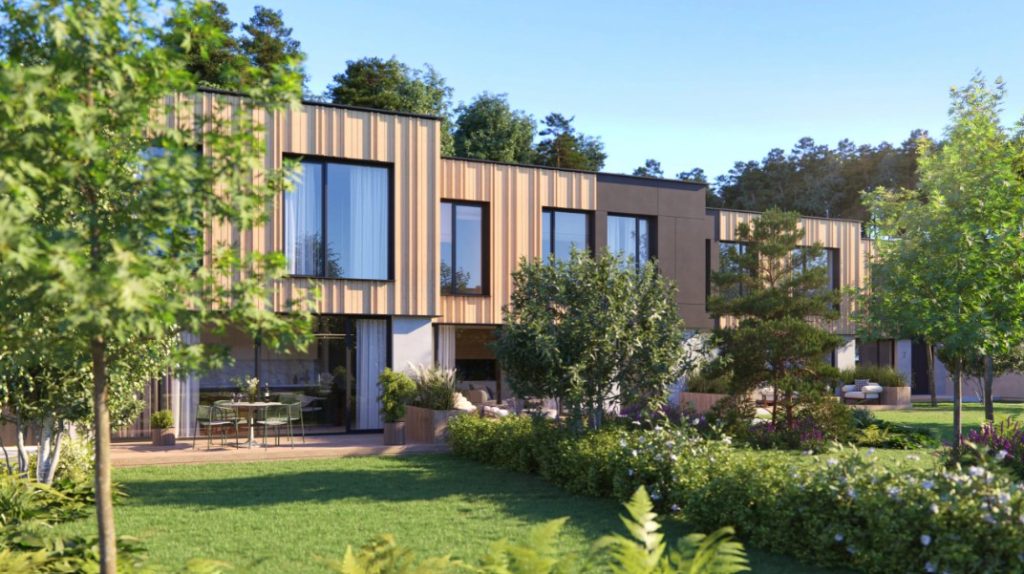 Verve Metsakodud (Laanekivi tee 3) (Laanekivi tee 3) - Row housing - visualization