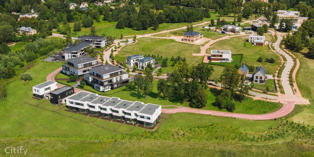 Mežaparka Rezidences - Jaunā Mežaparka iela 46 (Jaunā Mežaparka iela 46) - Row housing - visualization