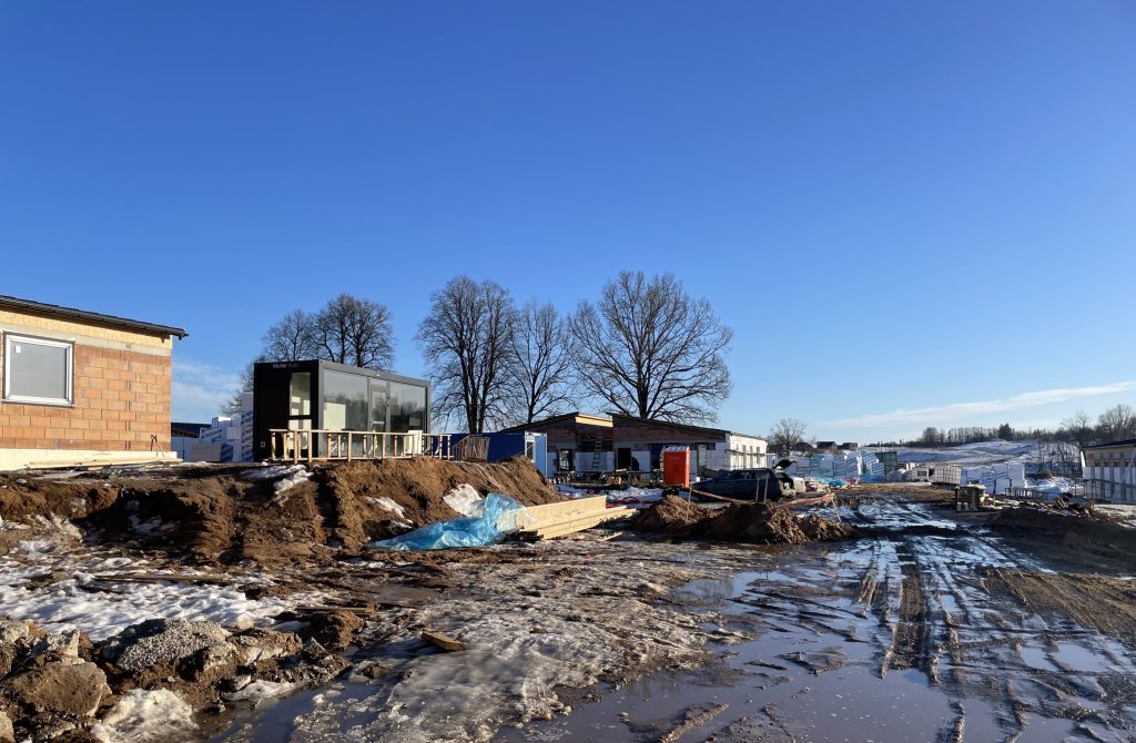 Kalno rezidencija (Kalno g.) - Eramajade rajoon - ehituse fotod