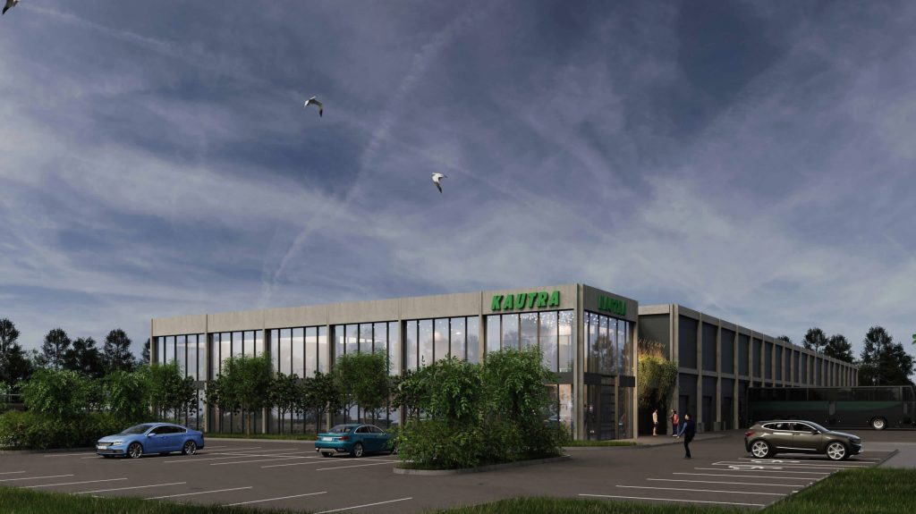 Kautra autobusų remonto depas Liepkalnio g. (Liepkalnio g. 170) - Showroom / Service center - visualization
