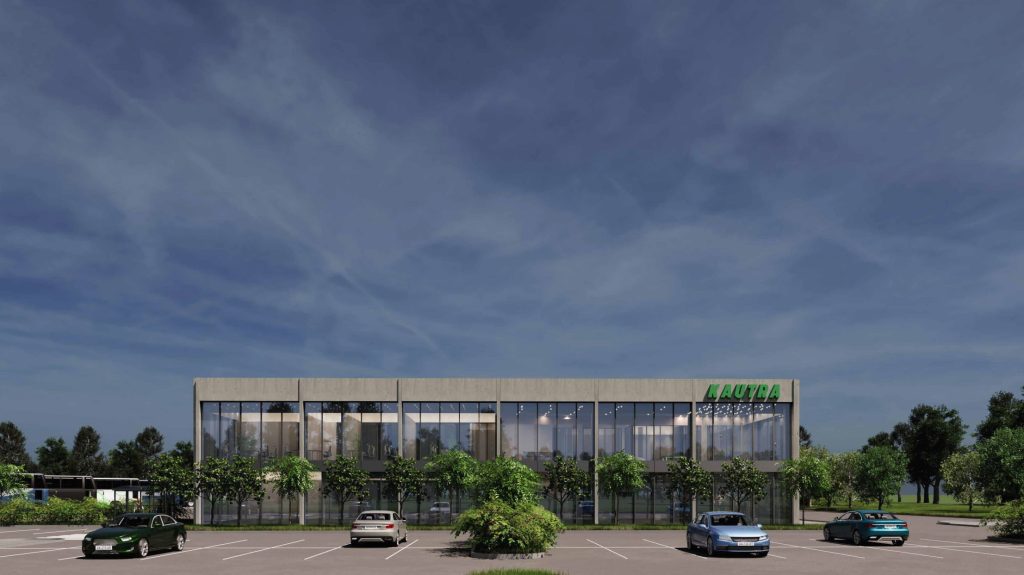 Kautra autobusų remonto depas Liepkalnio g. (Liepkalnio g. 170) - Showroom / Service center - visualization