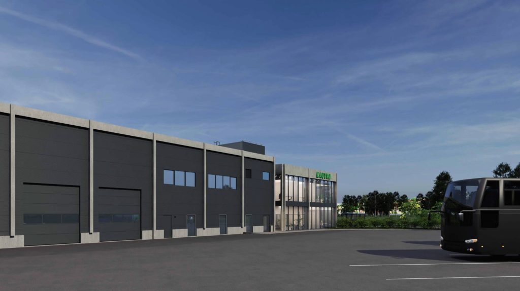 Kautra autobusų remonto depas Liepkalnio g. (Liepkalnio g. 170) - Showroom / Service center - visualization