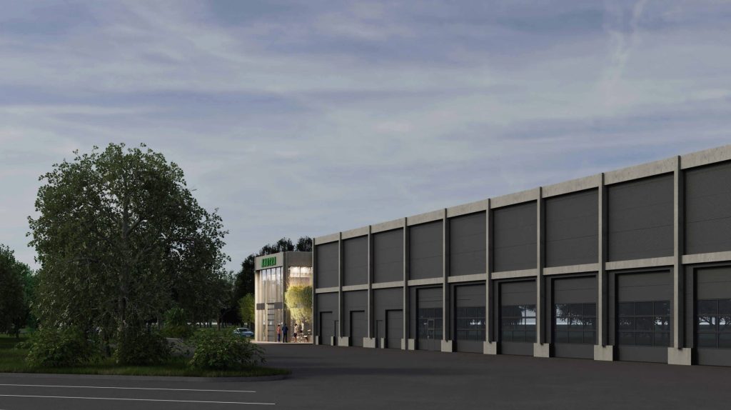 Kautra autobusų remonto depas Liepkalnio g. (Liepkalnio g. 170) - Showroom / Service center - visualization