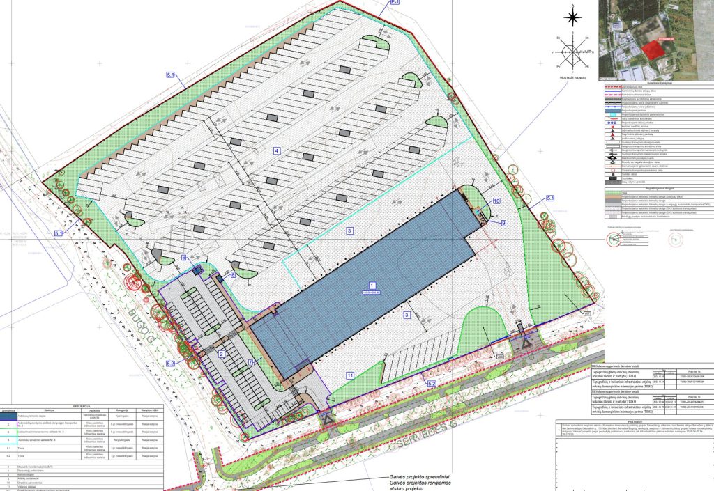 Kautra autobusų remonto depas Liepkalnio g. (Liepkalnio g. 170) - Showroom / Service center - visualization