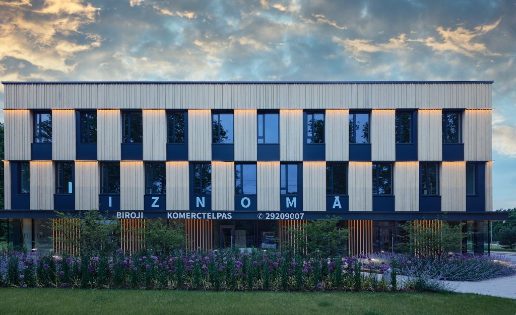 Mežaparka Biroji (Ķelnes iela 1) - Verslo centras - vizualizacija