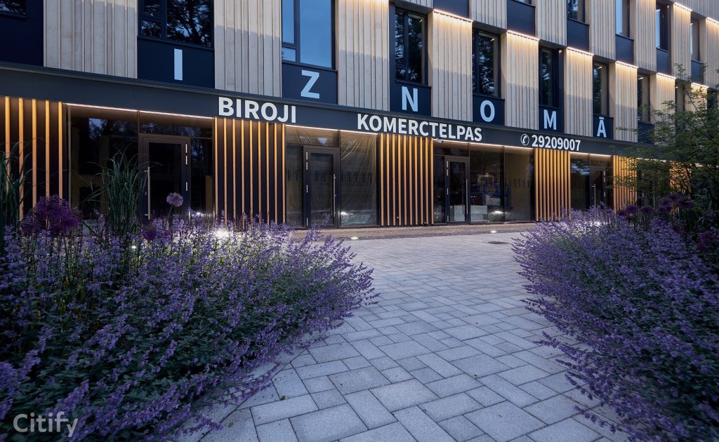 Mežaparka Biroji (Ķelnes iela 1) - Verslo centras - vizualizacija