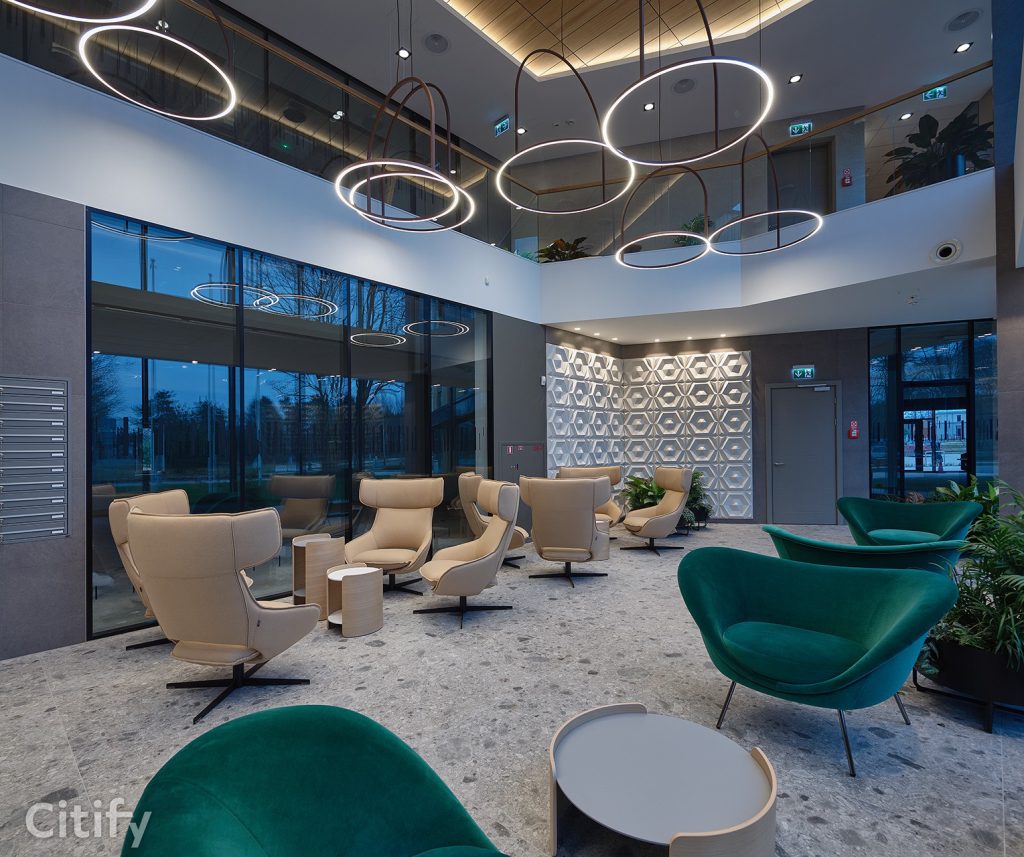 Mežaparka Biroji (Ķelnes iela 1) - Verslo centras - vizualizacija