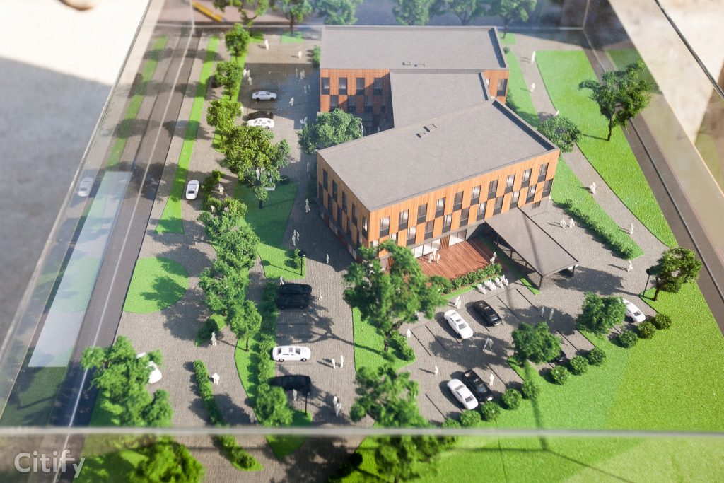 Mežaparka Biroji (Ķelnes iela 1) - Verslo centras - vizualizacija