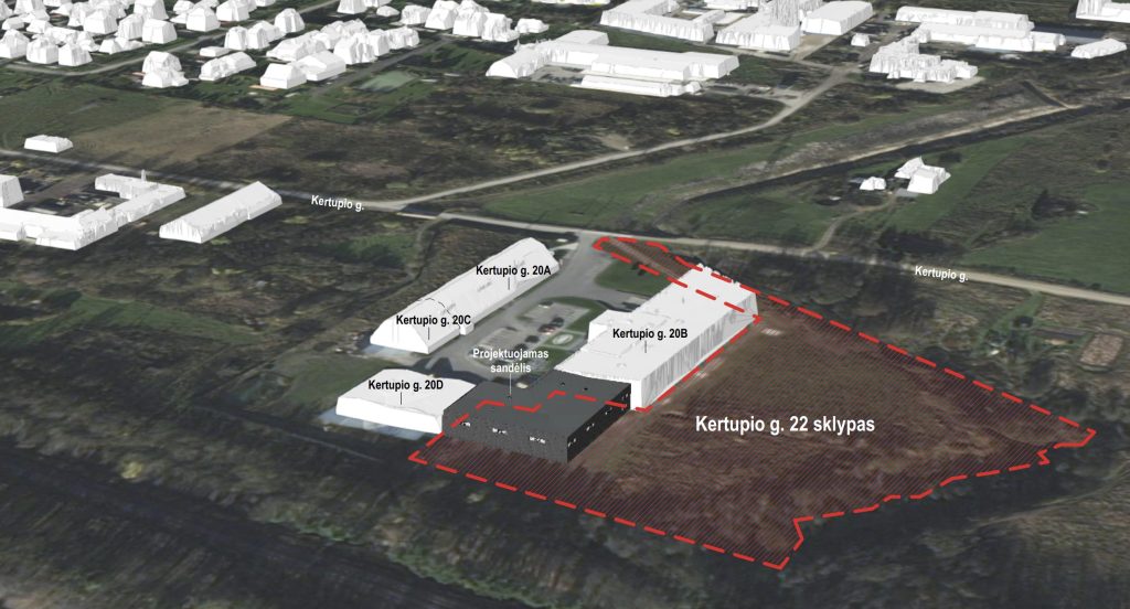 Kertupio g. 22 (Kertupio g. 22) - Warehouse / Distribution center - visualization