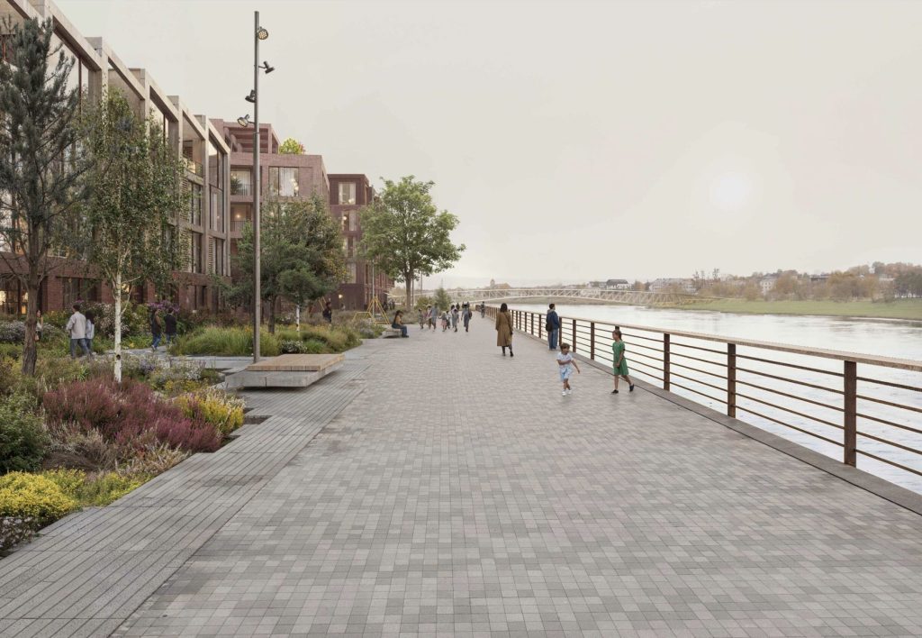 Krantinė H. ir O. Minkovskių g. 41D (H. ir O. Minkovskių g. 41D) - Park, Waterside - visualization