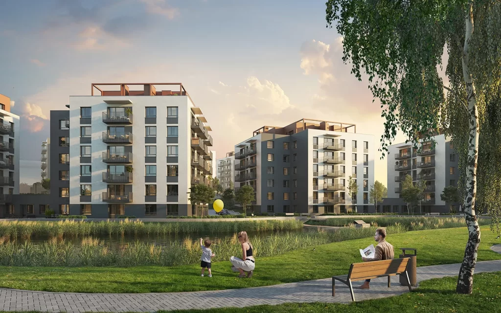 Lake Town 4 etapas (Duisburgo g. 9) - Multi apartment - visualization