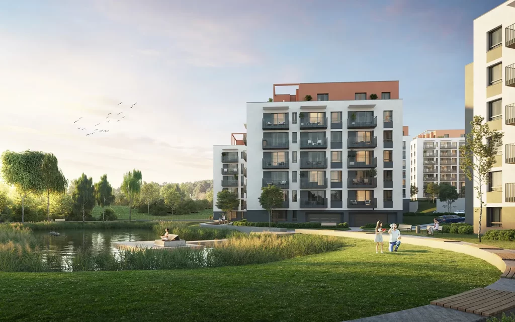 Lake Town 4 etapas (Duisburgo g. 9) - Multi apartment - visualization