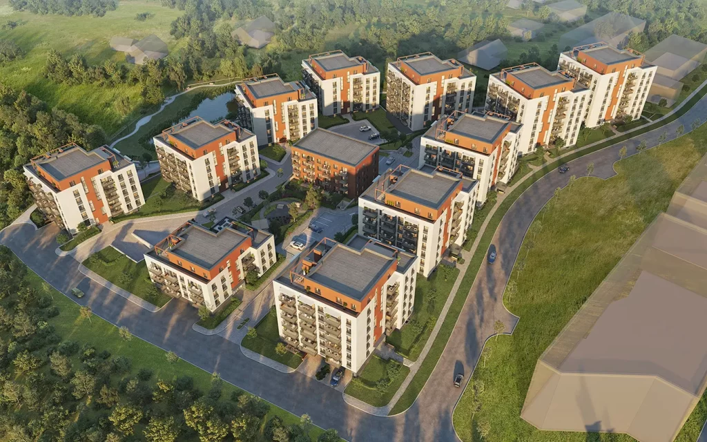 Lake Town 4 etapas (Duisburgo g. 9) - Multi apartment - visualization