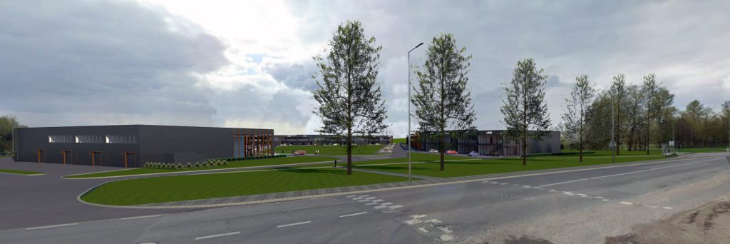 Flypark (Liepkalnio g. 115) - Stock office / Flex space - visualization