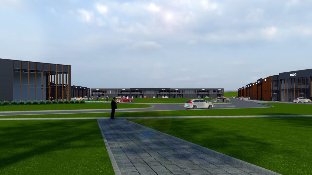 Flypark (Liepkalnio g. 115) - Stock office / Flex space - visualization