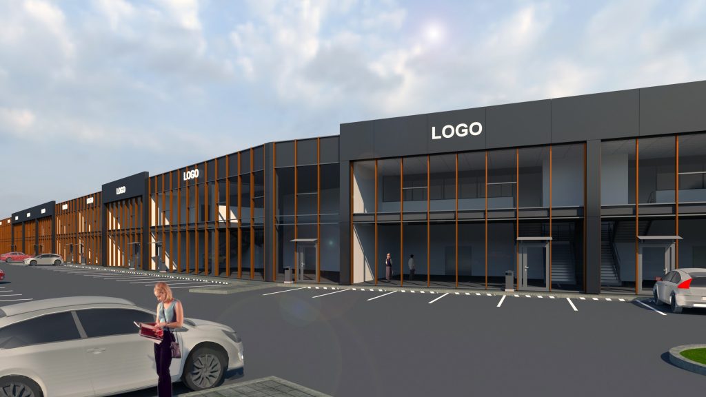 Flypark (Liepkalnio g. 115) - Stock office / Flex space - visualization