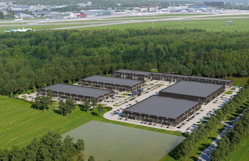 Liepkalnio verslo parkas 2 etapas (Broniaus Oškinio g. 1, 5) - Birojs / Elastīgu platību - vizualizācija