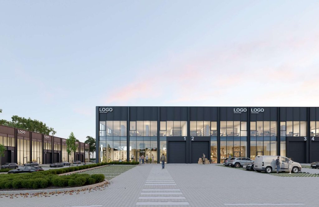 Liepkalnio verslo parkas 2 etapas (Broniaus Oškinio g. 1, 5) - Birojs / Elastīgu platību - vizualizācija