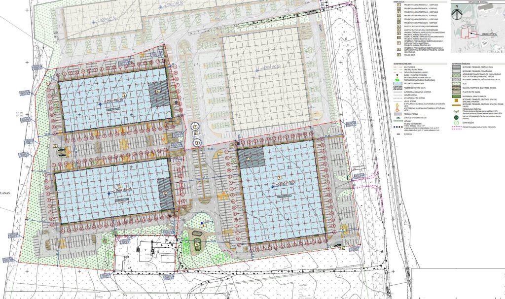 Liepkalnio verslo parkas 2 etapas (Broniaus Oškinio g. 1, 5) - Birojs / Elastīgu platību - vizualizācija