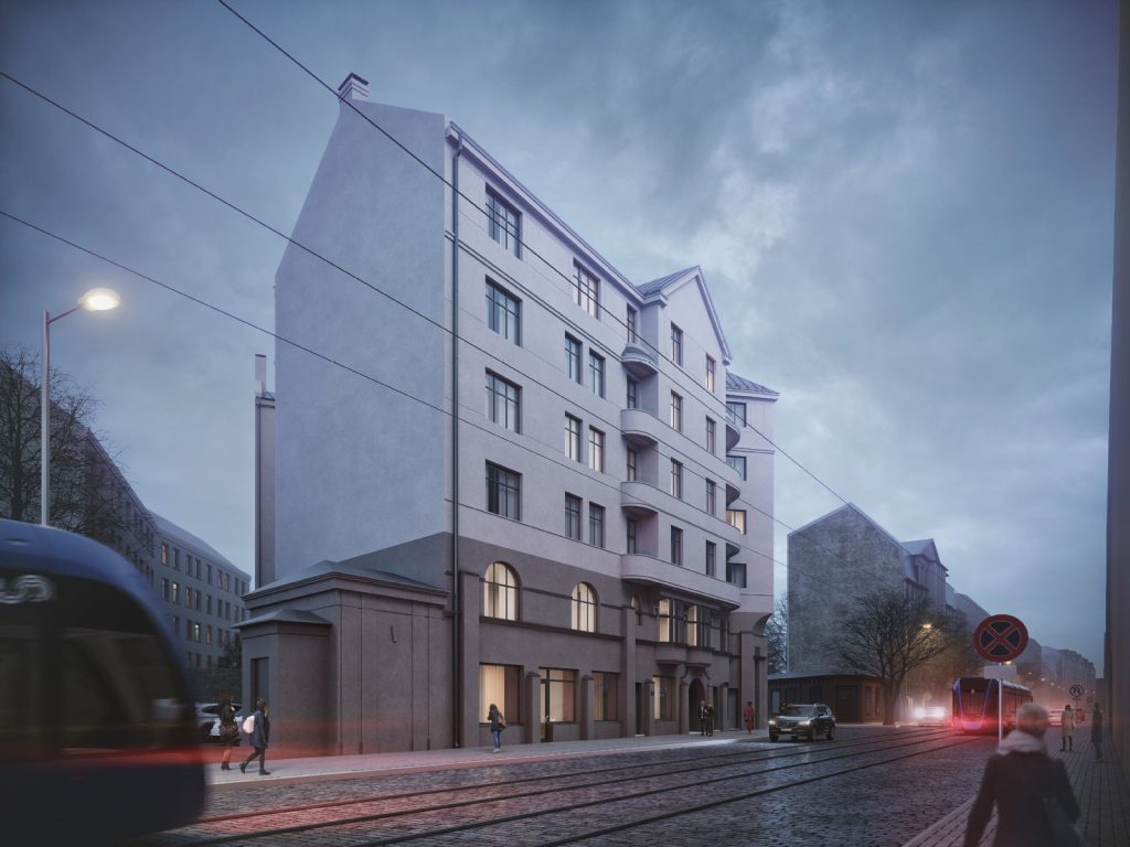 Miera iela 5 (Miera iela 5) - Multi apartment - visualization