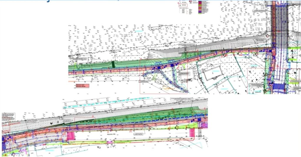 Mobilitātes punkts "Rīgas centrālā stacija" (Prāgas iela, Emīlijas Benjamiņas iela, Lāčplēša iela, Dzirnavu iela, Timoteja iela, Lastādijas iela) - Citi maršruti - vizualizācija