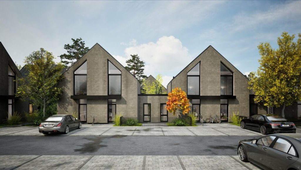 Paliepgirių kel. 115J, 115K, 115L (Paliepgirių kel. 115J, 115K, 115L) - Row housing - visualization