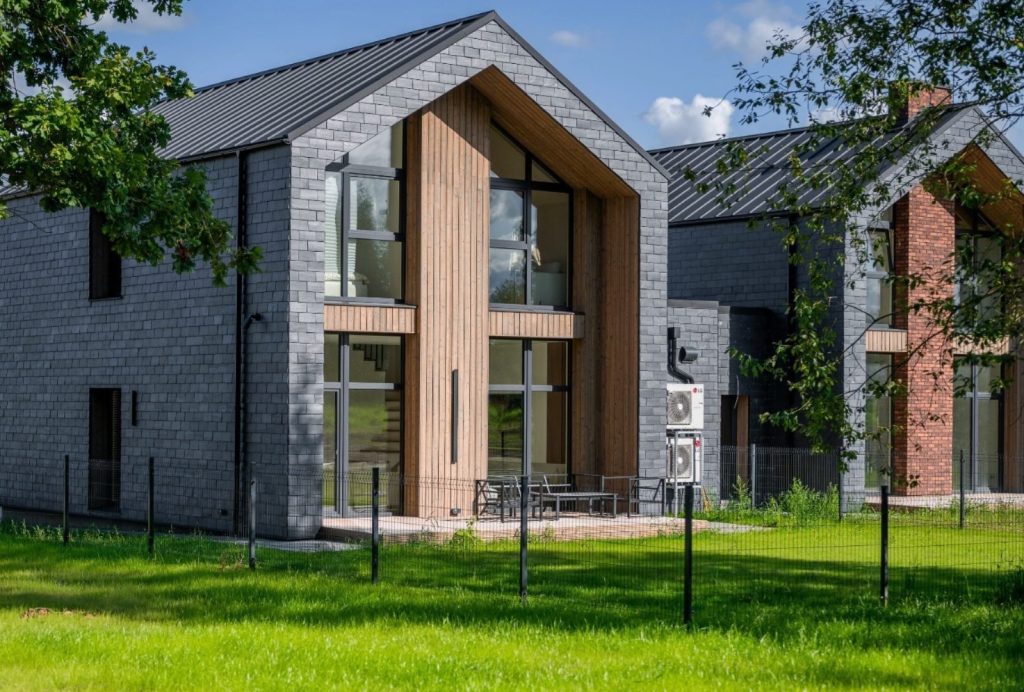 Pušų panorama 3 etapas (Stasio Šilingo g. 85C, 85D, 85E, 85F, 87C, 87D, 87E, 87F) - Row housing - visualization