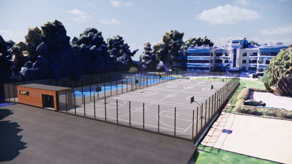 Sporto aikštynas Radvilėnų pl. 19 (Radvilėnų pl. 19) - Spordiväljak - visuaalne