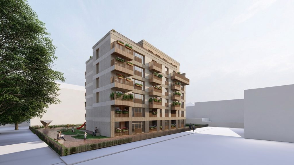 Švitrigailos g. 7A (Švitrigailos g. 7A) - Daudzdzīvokļu nams - vizualizācija