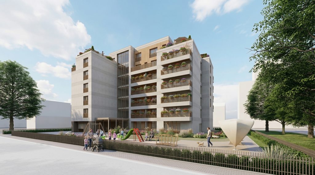 Švitrigailos g. 7A (Švitrigailos g. 7A) - Daudzdzīvokļu nams - vizualizācija