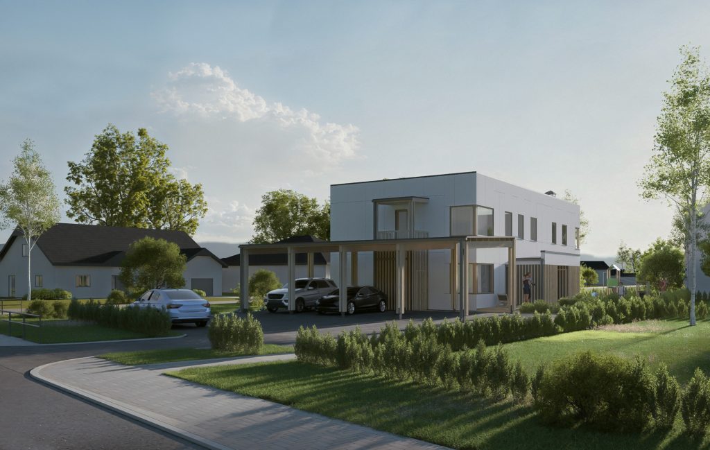 Tilderu kvartāls - Tilderu iela 2C (Tilderu iela 2C) - Multi apartment - visualization