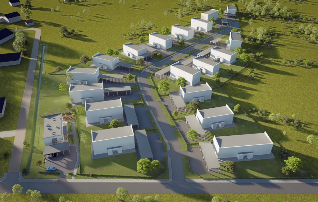 Tilderu kvartāls - Tilderu iela 2C (Tilderu iela 2C) - Multi apartment - visualization