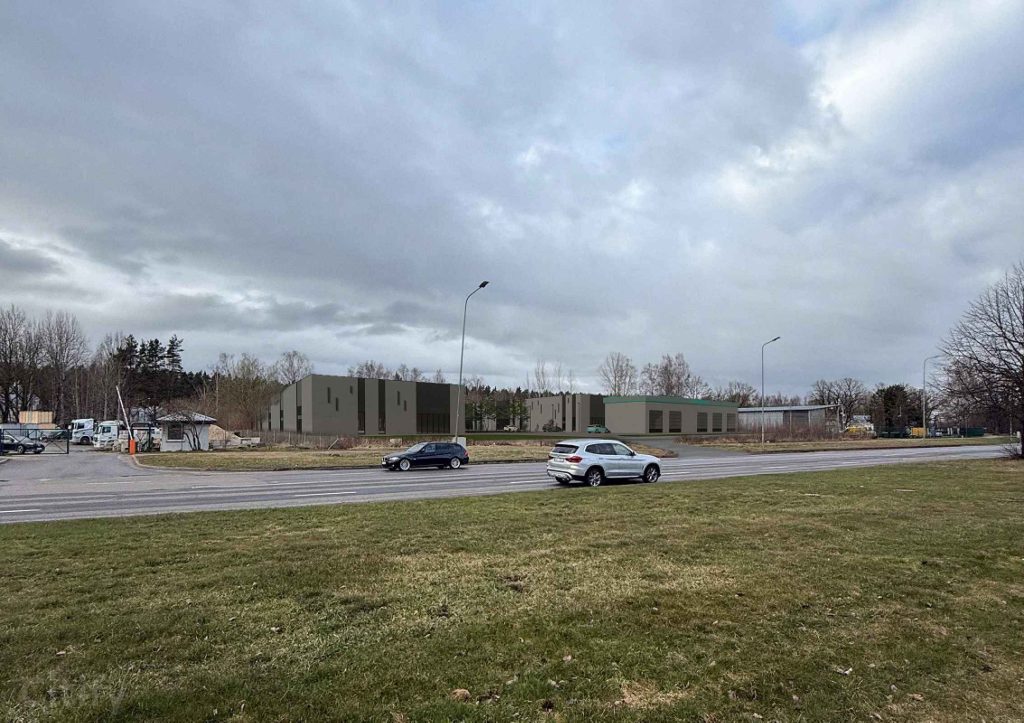 Ulbrokas iela 33 (Ulbrokas iela 33) - Automašīnu mazgātava, Noliktava / Izplatīšanas centrs - vizualizācija