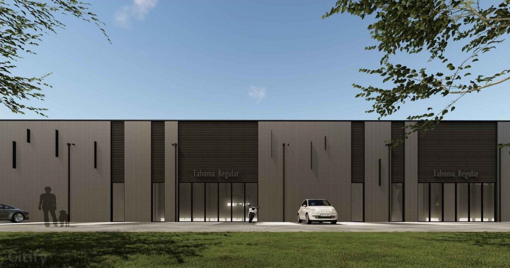 Ulbrokas iela 33 (Ulbrokas iela 33) - Automašīnu mazgātava, Noliktava / Izplatīšanas centrs - vizualizācija